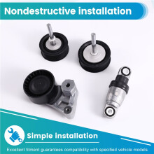 Generator Belt Tensioner Kit 94810226175 94810240375 95814527901 94610211875 for Cayenne E2 Macan 970