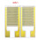 5Pcs Gold Electrode, Sensor, Heating Electrode, Comb Shaped Electrode, Forked Electrode, Substrate, Lead Out Pin 2