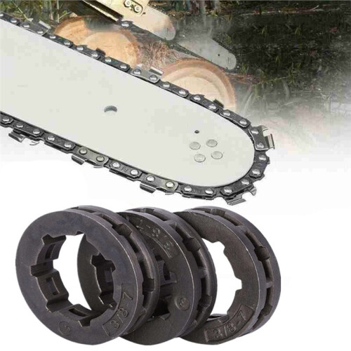 Sprocket Rim 3/8-7 for Chainsaws, 20mm ID, Easy Installation, 5 Pcs Set 1