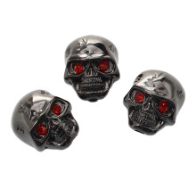 3pcs Electric Guitar Skull  Volume Control Knobs---Black