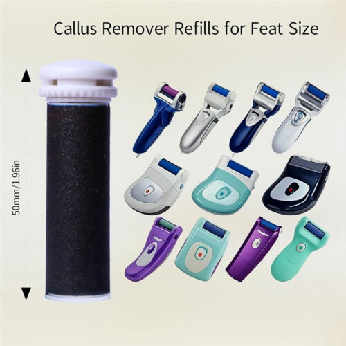 3 Pack Replacement Roller Refills  for  Micro Pedi Callus Remover, for Micro Pedi Replacement Rollers, 2