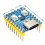 4 Stück RP2040-ZERO RP2040 für Raspberry Pi Mikrocontroller  Entwicklungsboard Modul Dual-Core M0+ Prozessor Weld 7