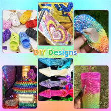 24 Kleuren 3 mm Hars Jelly Strass Steentjes Set 10000 Stuks Platte Steentjes voor Nagels, Kleding, Schoenen, Kunstboeken