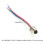 New for M12 5Pin A Code Male Cable Bulkhead Front Panel Mount IP67 Pre-Assembly Pigtail Wireable Cable Socket Receptacle 3