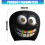 2Pcs Polyester Car Headrest Covers with Lovely Smile Patterns 8