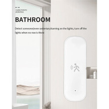 Zigbee 24G MmWave Bewegingssensor Persoonsdetectie Sensor Ondersteunt Zigbee2MQTT