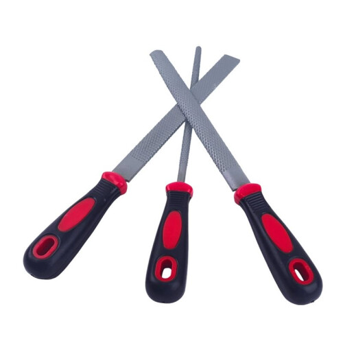 Conjunto de 3 Limas de Madeira de 12 Polegadas para Guitarra Elétrica - Limas para Aparar e Moldar Madeira - Ferramentas de Reparo 2