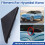 Pillar Trim Molding Rear View Mirror Triangle Trim Panel 86190J9000 for  ,Right 3