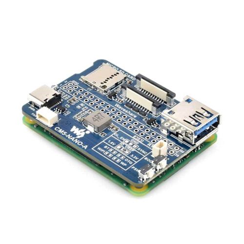 Waveshare 2 Pezzi per Raspberry Pi CM5  Base IO Board CM5  Base Board per Raspberry Pi Compute Module 5 Lite / EMMC 2