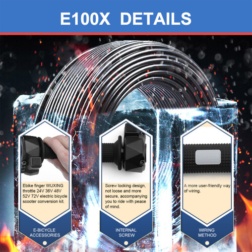 ABS Electronic Throttle Controllers For E100X Motorcycle Dirt 1