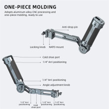 QYA1 Gimbal Sling Handgrip Accessories for RS2/RSC2/RS3/RS3 /RS3 PRO/RS4/RS4 RPO Stabilizer
