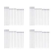 60X Edelstahl Cocktail Picks Martini Picks Set
