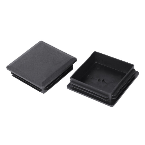 80mm x 80mm Square Plastic Caps Pipe Tube Inserts End Plug 12 Pieces