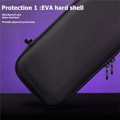 Protective Case+EVA Storage Bag for  Ally X Anti-Fall Soft TPU Protective Case for  Ally X Game Console B 1