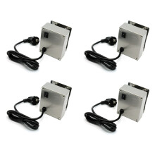 4X Heavy Meat BBQ Rotisserie Roterende Motor Elektrische Grill Barbecue Spit Metalen Rotisserie Motor Motor Voltage Waarde 220V—240V EU Plug
