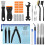 48PCS 3D Printer Tools Kit for 3D Printing Removing, Cleaning & Finishing with Deburring Tool, Files & More 1