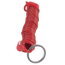 4X Anhänger Feder Seil Sicherheit Schnalle, Reißverschluss 4 Fuß Abreiß Kabel 80-01-2140 (Rot)