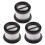 3pcs Replacement Exhaust Filter for CleanMaxx MJ1901B for Cyclone Vacuum Cleaner Dust Container Filter Accessories 1