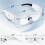 Lupa com Luz, Lupa com 5 Lentes de 0,75-4,0X e 3 Luzes LED, Lupa de Cabeça 7