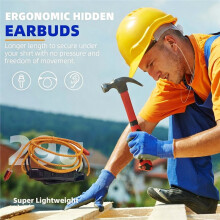 Ear Plugs Headphones for Work Kit,Neckband Noise Reduction Earphone Hearing Protection Earbud for Cycling