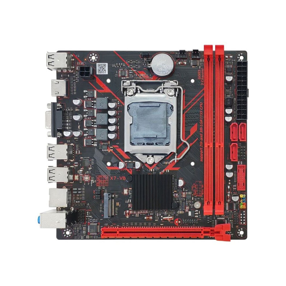 H61 Motherboard Lga 1155 Desktop Motherboards Support Ddr3 Ram With Nvme M.2 Interface Usb2.0 4712984439368