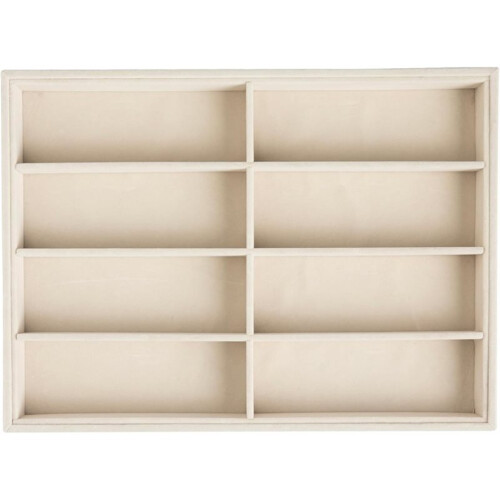 Two Row Eight Grid Glasses Storage Box, Sunglasses Display Box, Suitable for Glasses Storage, Simple and Elegant 1
