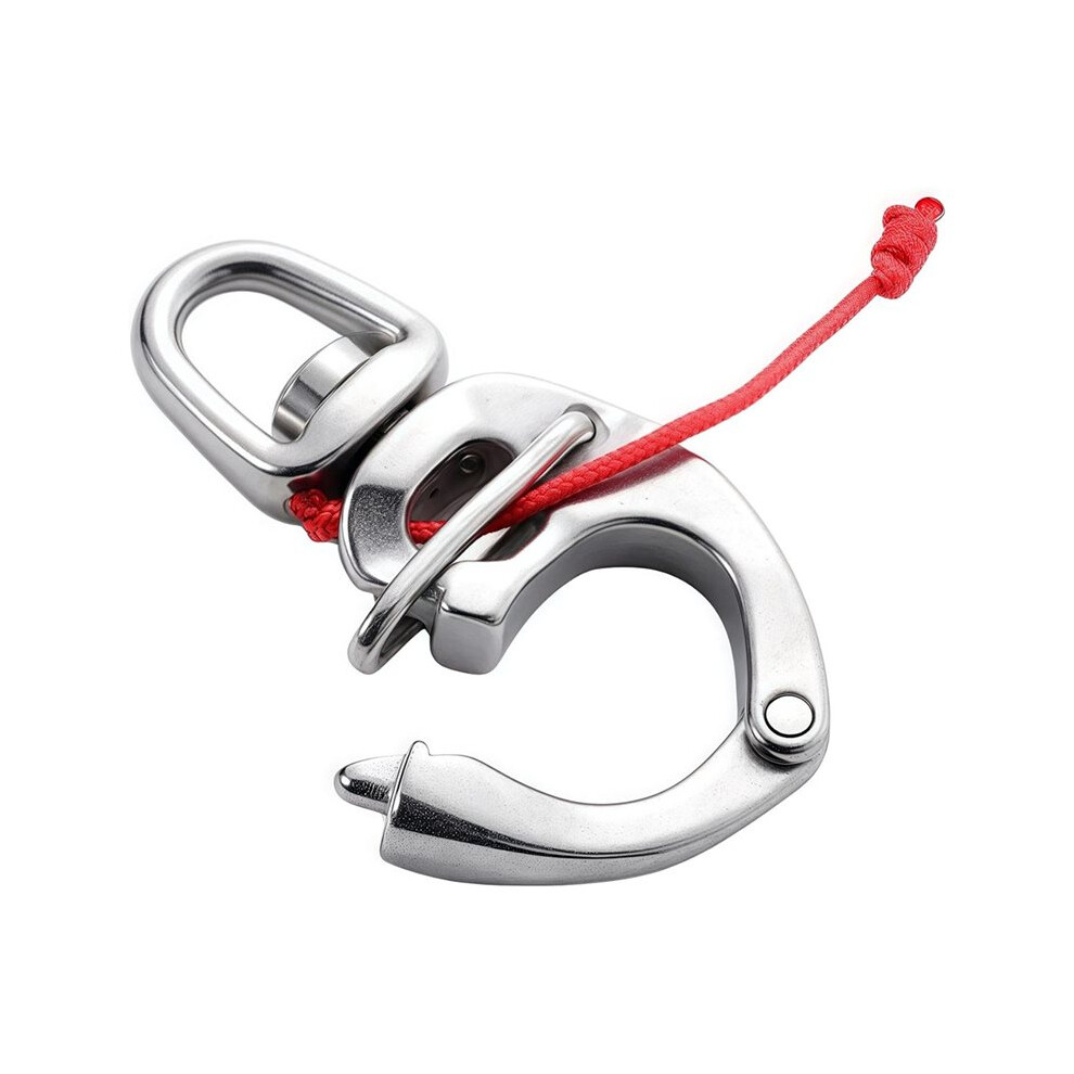 316 Stainless Steel Quick Release Shackle - Paraglider Snap Shackle For Sailing, Parachuting, Gliding, Marine Use 4711194545791