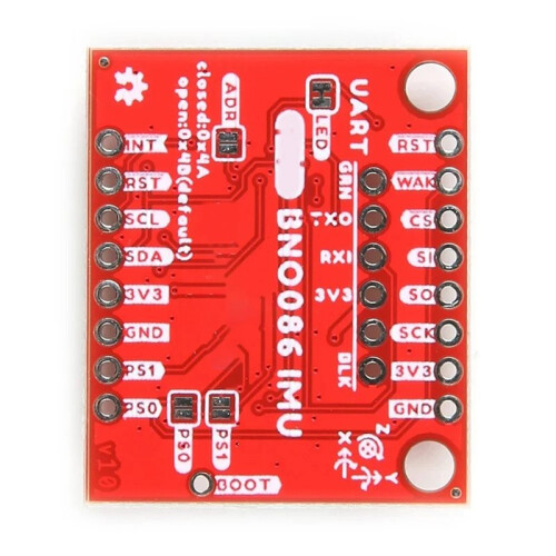 SEN-22857 VR IMU Breakout Board BNO086 Qwiic/STEMMA QT 9-Axis Accelerometer Gyroscope Sensor 1