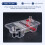 2X Horizontal Electrophoresis Tank Gel Experiment Biological Teaching Experimental Instrument Experimental Teaching Tool 6
