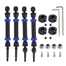 CVD Drive Shafts Set for for 1/10 SLASH 4X4 1/10 RC Truck Replace 6850 6828 6854