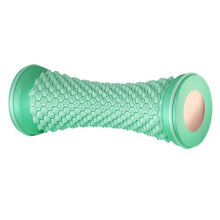 Yoga Faszienball Fußmassagerad Fußsehnenausbaggerrolle Multifunktionales Fußmassagerad Grün