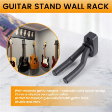 10Pcs Guitar Stand Guitar Hanger Holder Hook Rack Stand Wall Mount Home Studio Display for Guitar Bass