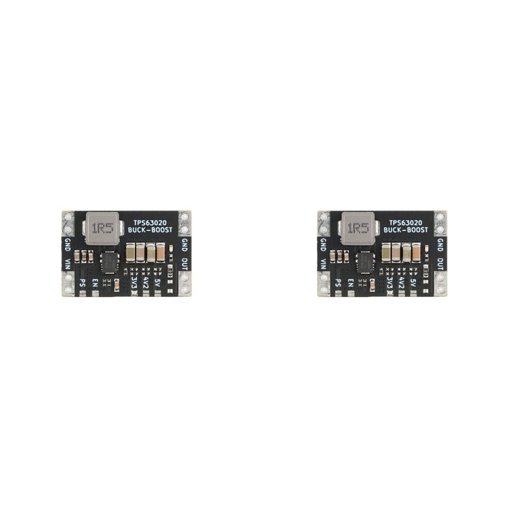 2X Xl63020 Tps63020 Lithium Battery Usb Automatic Boost Buck Step Down Module Microcontroller Power Low Ripple 3.3V 6034214846646