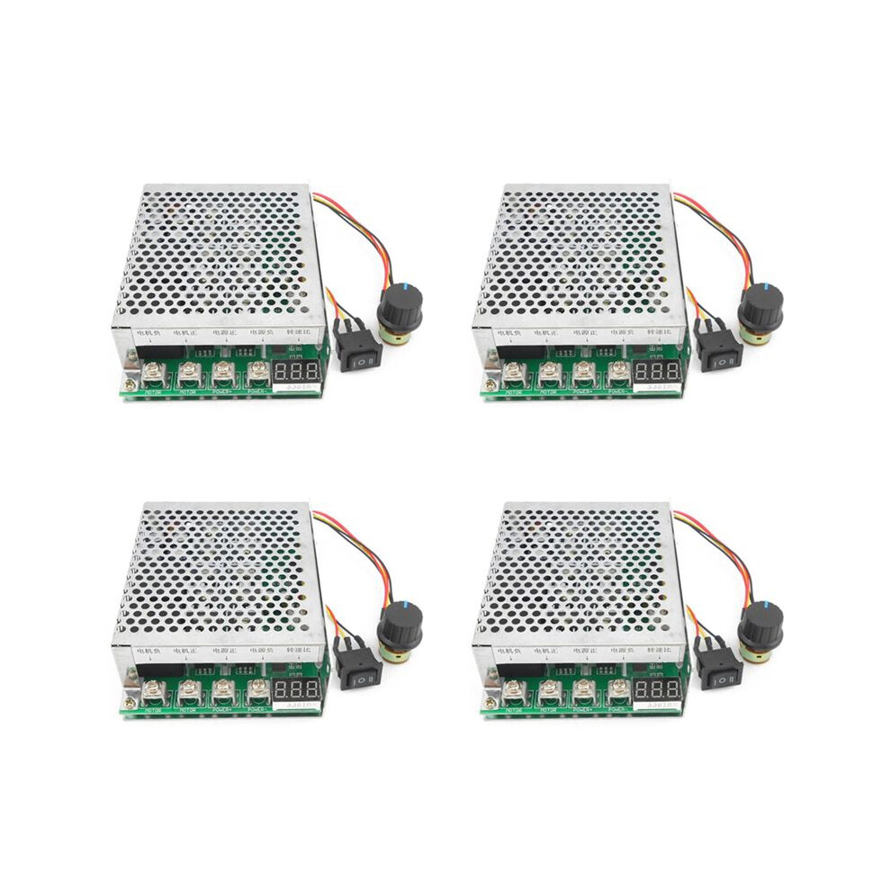 4X 10-55V 100A 3000W Motor Speed Controller Reversible Pwm Control Forward And Reverse Controller 6034096247234