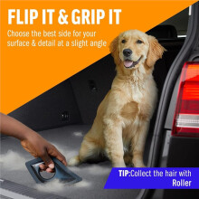 Scraper for Pet Hair Remover and Lint - Great for CAR - Cat and Dog Hair Remover for Couch, Furniture, Carpet