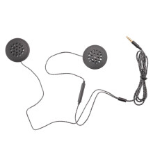 Motorcycle Helmet Headset Speakers 3.5mm Jack Wired Headphones Earphone Headphone with HD Microphone for Motorcycle Helmet Interphone MP3