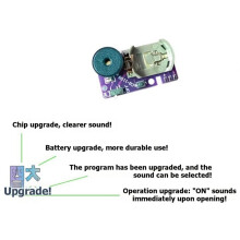 3PCS Crickets Prank Pranks Annoying Noise Maker Long Calls of Lnsects Circuit Boards Prank Artifact 7 Sounds A