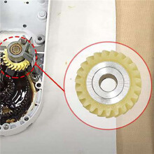 W10112253 9706416 Spazzola Motore W10380496 4162897 15 Pezzi Ingranaggio di Trasmissione A Vite Senza Fine per Mixer Stand e 5 Paia di