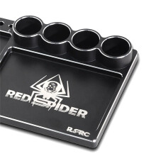 RED SPIDER R RC Car Truck Aluminum Alloy Screw Tray  Type Parts RC Tool Holder Socket Bracket Screwdriver Holder