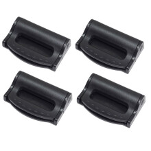 Set van 4 Gordelverstellers, Verstelbare Antislip Autogordelverstellers, Universeel Geschikt voor Autogordels