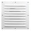 Grille D'Aération en Alliage D'Aluminium - Sortie D'Évacuation Carrée pour Chauffage et Climatisation 200 X 200 mm 1