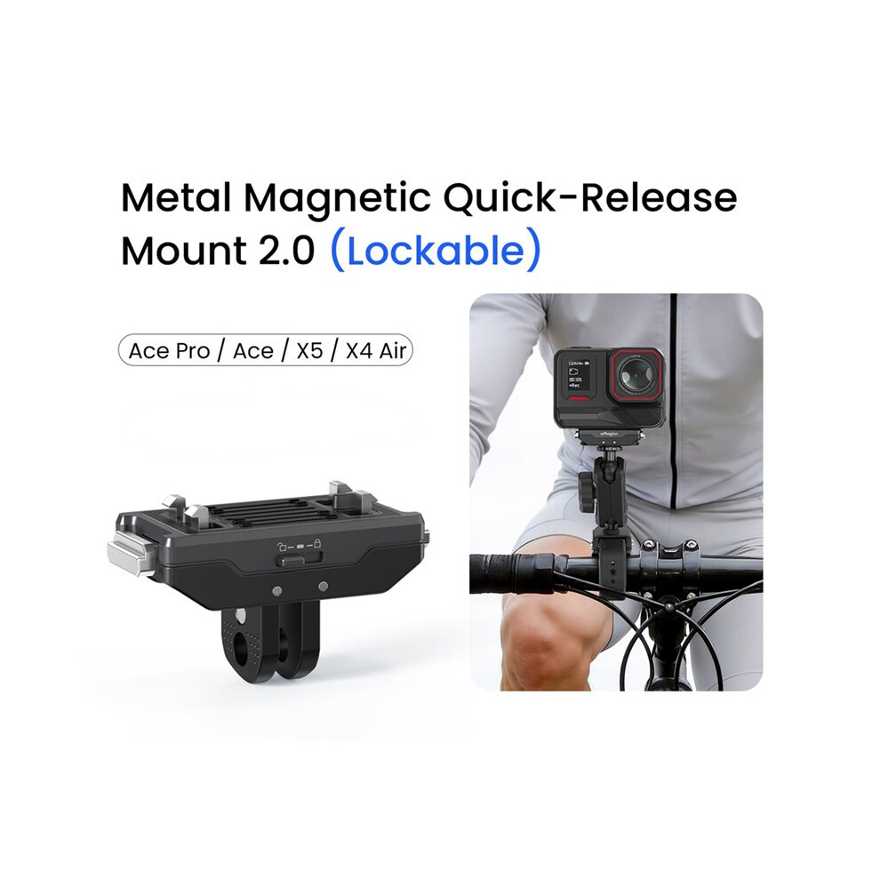 Amagisn Metal Magnetic Quick Release Mount Lockable With 2-Pronged Claw For Ace Pro 2 / Ace Pro / Ace / X5 / X4 Air 6031444410548