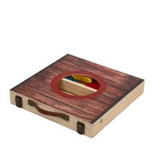 Jeu de Cornhole Pliable avec Étui de Transport pour Enfants et Adultes, Idéal pour à L'Intérieur ou à L'Extérieur, dans le Jardin.