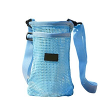 1PC Portable Sport Water Bottle Mesh Sleeve Bag, Cover Case Pouch, Essential Camping Universal Drinkware Accessory