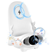 Tragbarer -Stuhl mit Kabellosem Ladegerät, 3-in-1-Ladegerät mit Lautsprecherfunktion und Handyhalterung