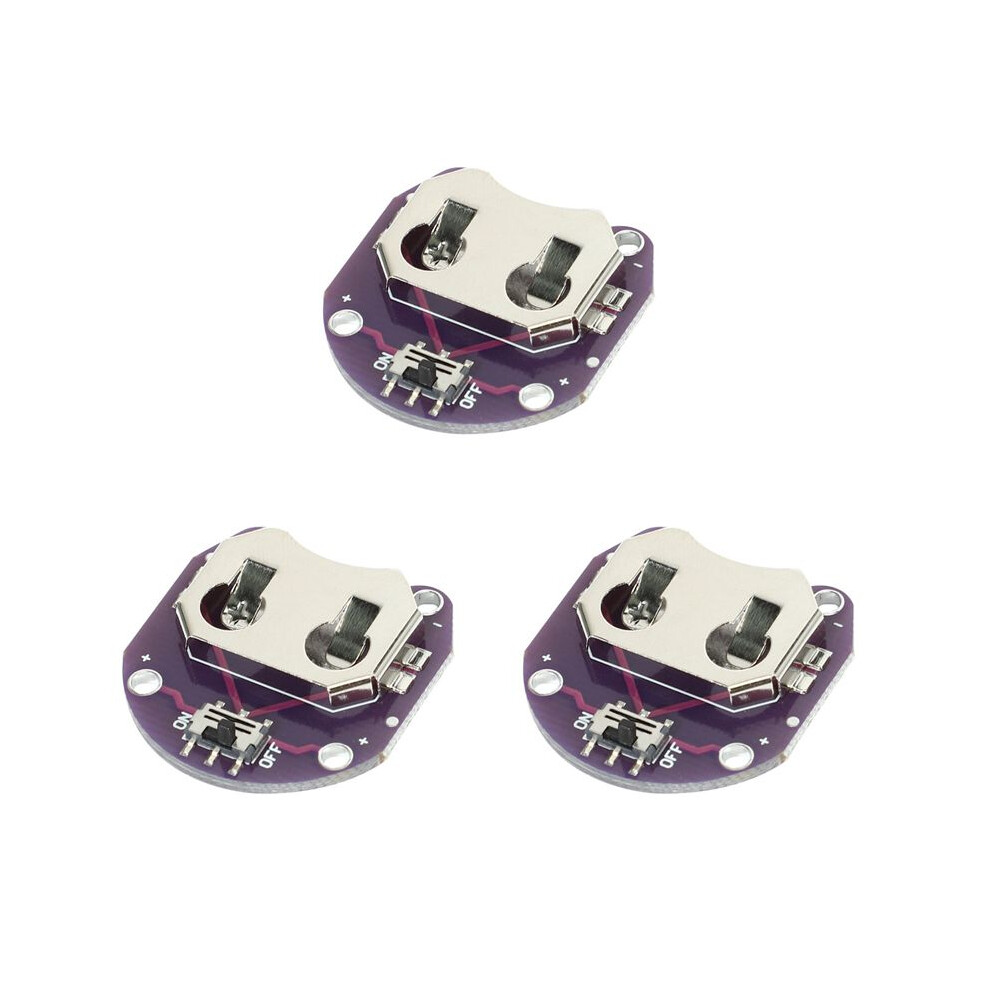 3X Lilypad Coin Cell Battery Holder Cr2032 Battery Mount Module For 6034263329565
