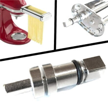 2Pcs Pasta Attachment Shear Shaft Coupler Drive Shear Shaft Replacement for Pasta Attachments KSMP Series