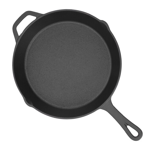 Cast Iron Frying Pan 26cm Non Stick Free
