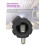 F2 Microphone Screen Acoustic Filter Sponge Wind Screen to Filter Vocal Soundproof Recording Filter Windscreen A 2