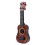 Kaffe för Barn Klassisk Ukulele Gitarrleksak Tidig Utbildning Liten GitarrfesttillbehöR Justerbar 5